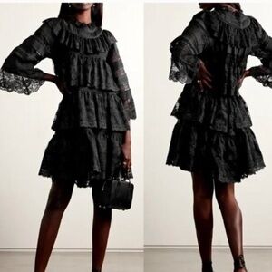 ✨DOEN✨ ORALIE LACE TIERED MINI DRESS